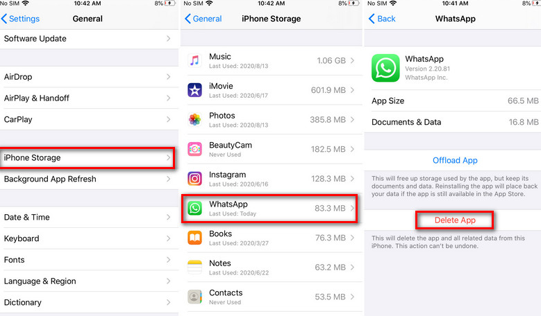 How to Clear iPhone App Cache